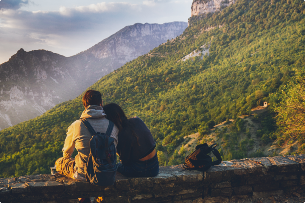 Couple vacation Travel Agent