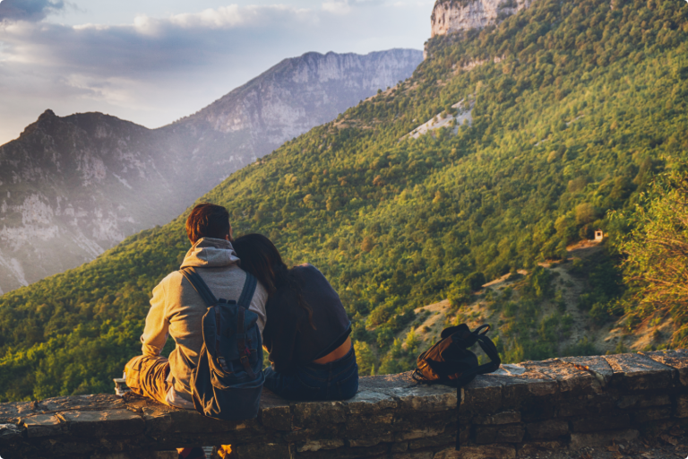 Couple vacation Travel Agent