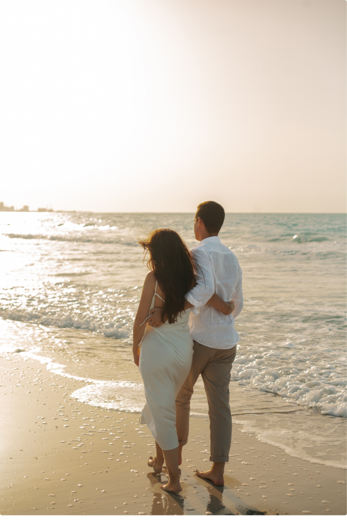 Couple at the Beach Travel Agent